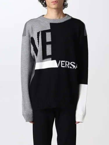 Maglia di lana Versace con logo (103516336) Maglia di lana Versace con logo (103516336)