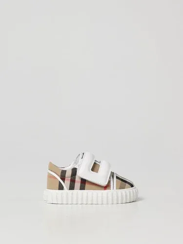 Sneakers Burberry in pelle e cotone check (103516412)