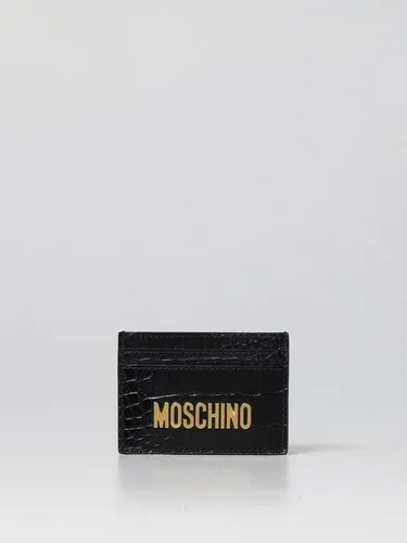 Portacarte Moschino Couture in pelle stampa cocco (103516557) Portacarte Moschino Couture in pelle stampa cocco (103516557)