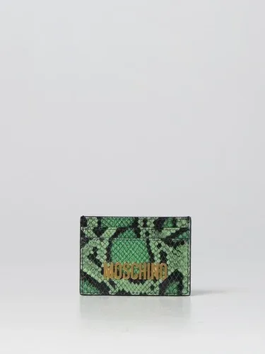 Portacarte Moschino Couture in pelle stampa pitone (103516558) Portacarte Moschino Couture in pelle stampa pitone (103516558)