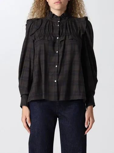 Camicia ISABEL MARANT ETOILE Donna colore Verde (103516684)