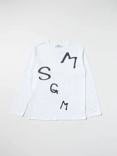 T-shirt Msgm Kids con stampa lettering (103516744)