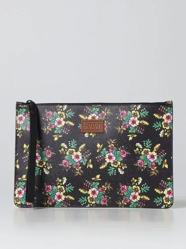 Clutch Pop Bouquet Kenzo in pelle sintetica (103517082)