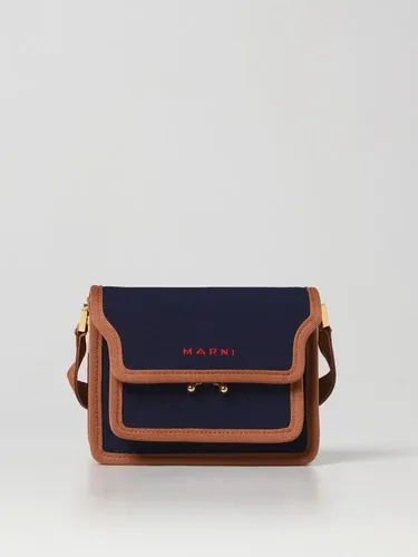 Borsa Trunk Soft Marni in tessuto (103517337)