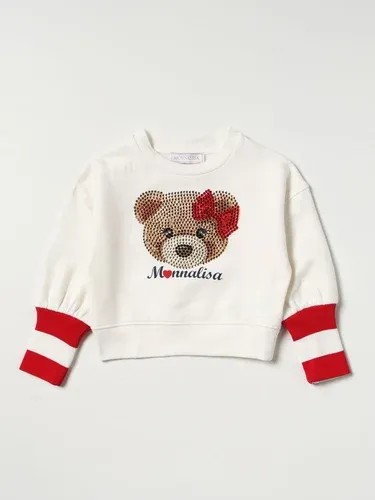 Felpa in cotone Monnalisa con stampa bear (103517415) Felpa in cotone Monnalisa con stampa bear (103517415)