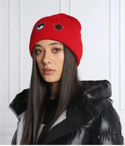 Chiara Ferragni Berretto con aggiunta di lana (103844316) Chiara Ferragni Berretto con aggiunta di lana (103844316)
