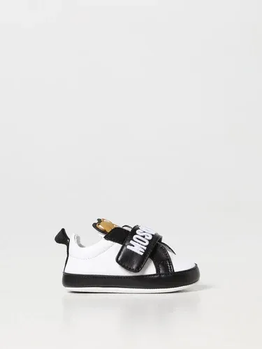 Scarpe Moschino Baby in pelle con Teddy (103632268)