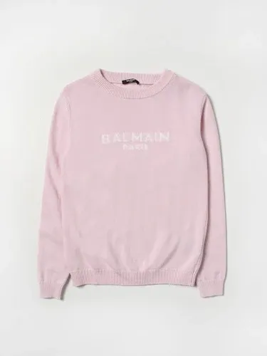 Maglia Balmain in lana e cashmere con logo (103632345) Maglia Balmain in lana e cashmere con logo (103632345)