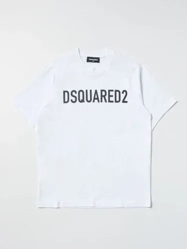 T-shirt Dsquared2 Junior con stampa logo (103632362)