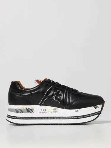 Sneakers Beth Premiata in pelle e tessuto (103632413)