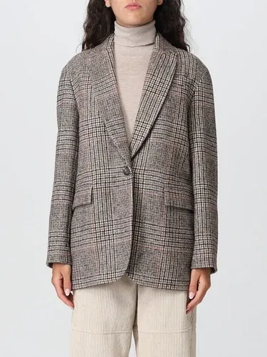 Blazer a monopetto Brunello Cucinelli in misto lana (103632575)