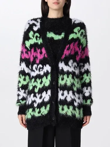 Cardigan Msgm con logo all-over (103632592)