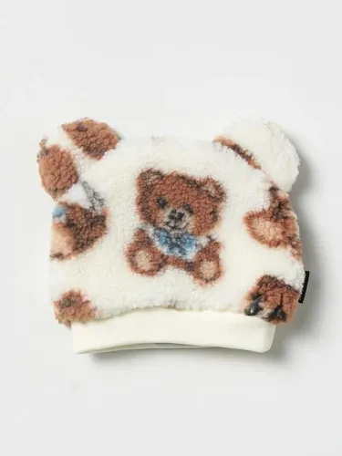 Cappello Teddy Moschino Baby in shearling (103632626)