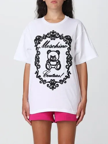 T-shirt Moschino Couture con stampa Teddy (103632787)