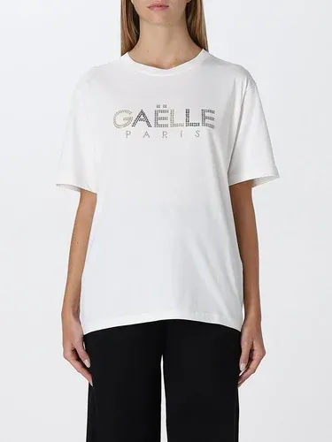 T-shirt GaËlle Paris con logo di strass (55779139) T-shirt GaËlle Paris con logo di strass (55779139)