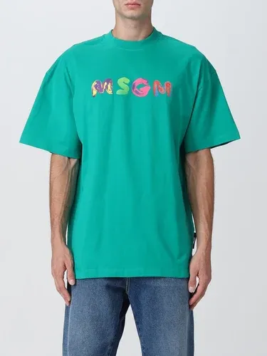 T-shirt over Msgm con logo (103632966)
