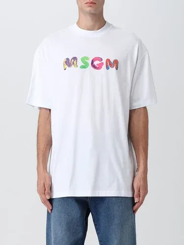 T-shirt over Msgm con logo (103632968)