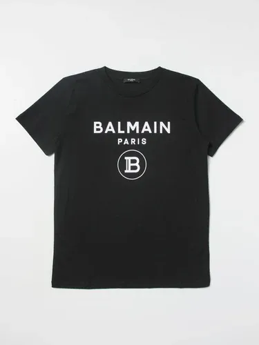 T-shirt Balmain in cotone con logo (103633033)