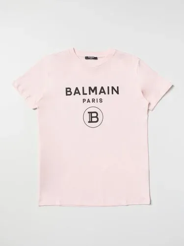 T-shirt Balmain in cotone con logo (103633035)