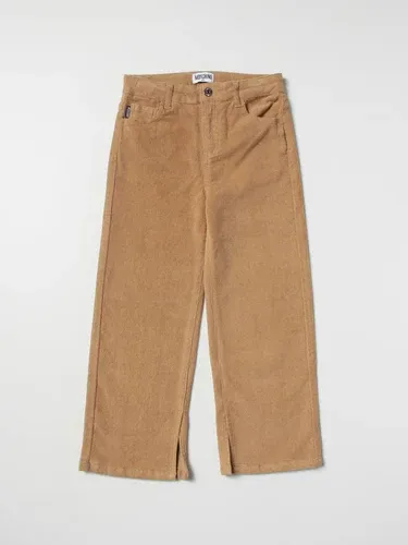 Pantalone MOSCHINO KID Bambino colore Beige (103633068)