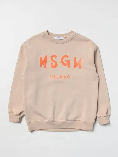 Felpa Msgm Kids in cotone con logo (103633148) Felpa Msgm Kids in cotone con logo (103633148)