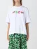 T-shirt over Msgm con logo multicolor (103633318)