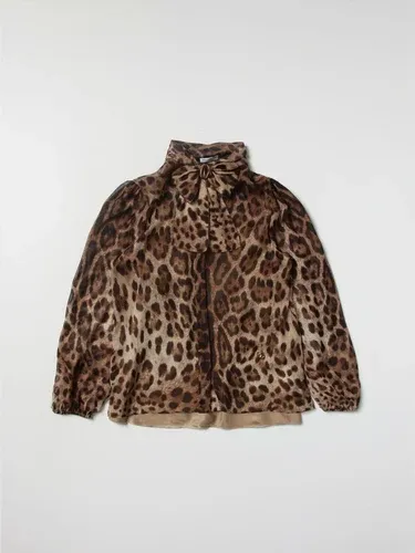 Camicia di seta Dolce & Gabbana animalier (103633394)