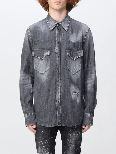 Camicia dijeans Dsquared2 con rotture (103633458) Camicia dijeans Dsquared2 con rotture (103633458)