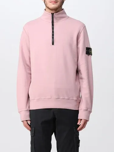 Felpa Stone Island in cotone garzato (103633908)