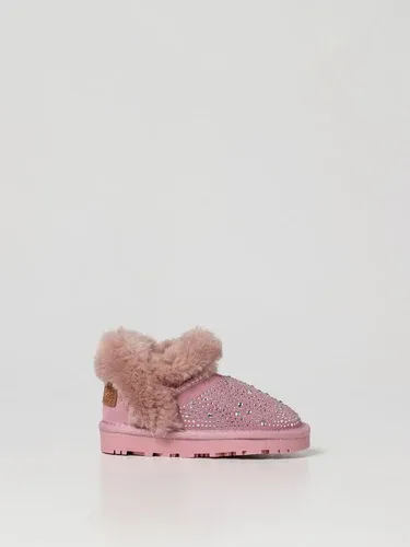 Stivaletto Monnalisa in suede e shearling (103634327) Stivaletto Monnalisa in suede e shearling (103634327)