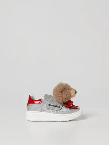 Sneakers Monnalisa in glitter con teddy (104750157)