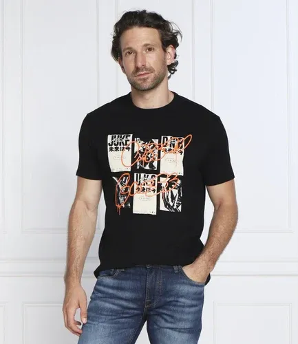 GUESS JEANS t-shirt rave poster | regular fit (103844244) GUESS JEANS t-shirt rave poster | regular fit (103844244)