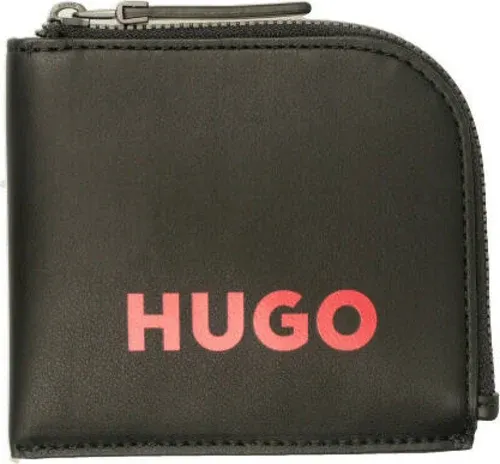 HUGO di pelle porta carte riley (101337903)