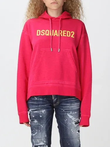 Felpa Dsquared2 con stampa logo (104357416)