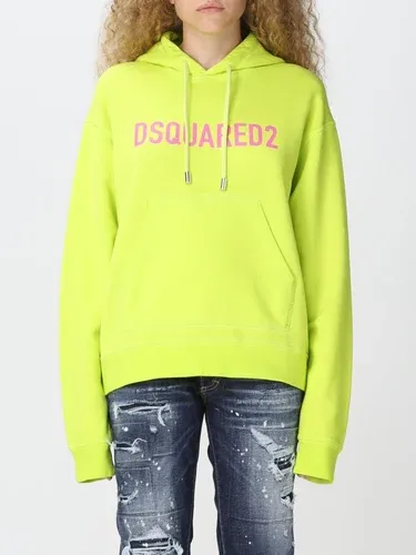 Felpa Dsquared2 con stampa logo (104357417)