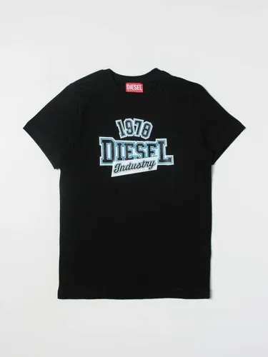 T-shirt Diesel in cotone con logo Industry 1978 (104357580)