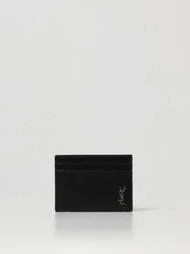 Portacarte di credito Saint Laurent in pelle con monogram YSL (104357720) Portacarte di credito Saint Laurent in pelle con monogram YSL (104357720)