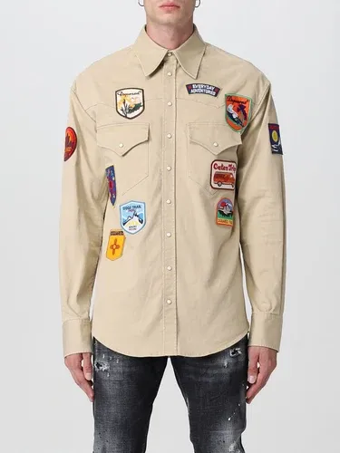 Camicia Dsquared2 con patches all-over (104357913) Camicia Dsquared2 con patches all-over (104357913)