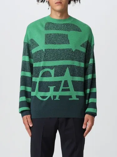Maglia a righe Emporio Armani con logo GA (104358020) Maglia a righe Emporio Armani con logo GA (104358020)