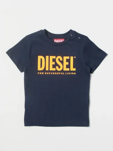 T-shirt Diesel in cotone con logo (104358036)