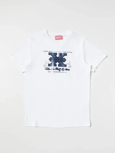 T-shirt X Diesel in cotone con logo (104358101)