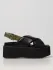 Sandalo Marni in pelle embossed (104358103)