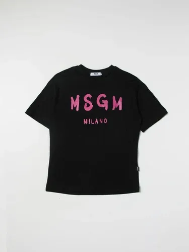 T-shirt Msgm Kids con stampa logo (104358168)