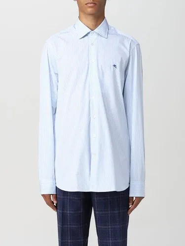 Camicia a righe Etro con logo Pegaso ricamato (104358182) Camicia a righe Etro con logo Pegaso ricamato (104358182)