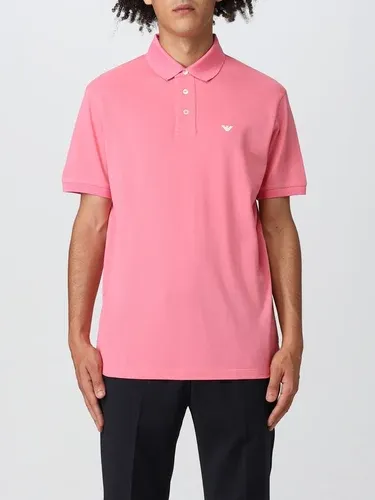 Polo Emporio Armani in piquet di cotone (104358196)