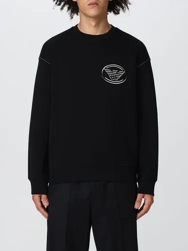 Felpa Emporio Armani in jersey di cotone con logo (104358197) Felpa Emporio Armani in jersey di cotone con logo (104358197)