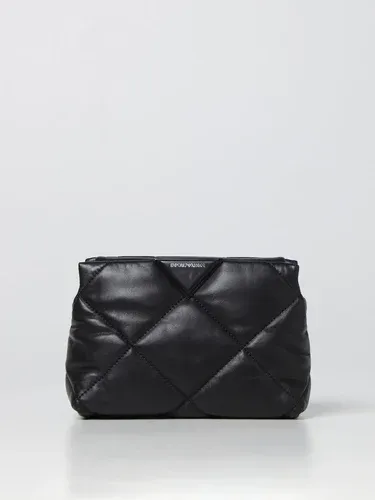 Clutch Emporio Armani in pelle sintetica matelassé (104358201)