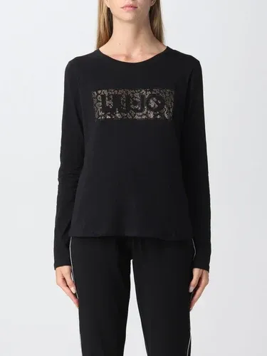 T-shirt Liu Jo con logo di strass (104358388)