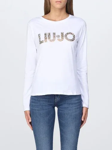 T-shirt Liu Jo con logo di strass (104358389)