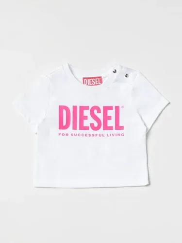 T-shirt Diesel in cotone con logo (104358721)